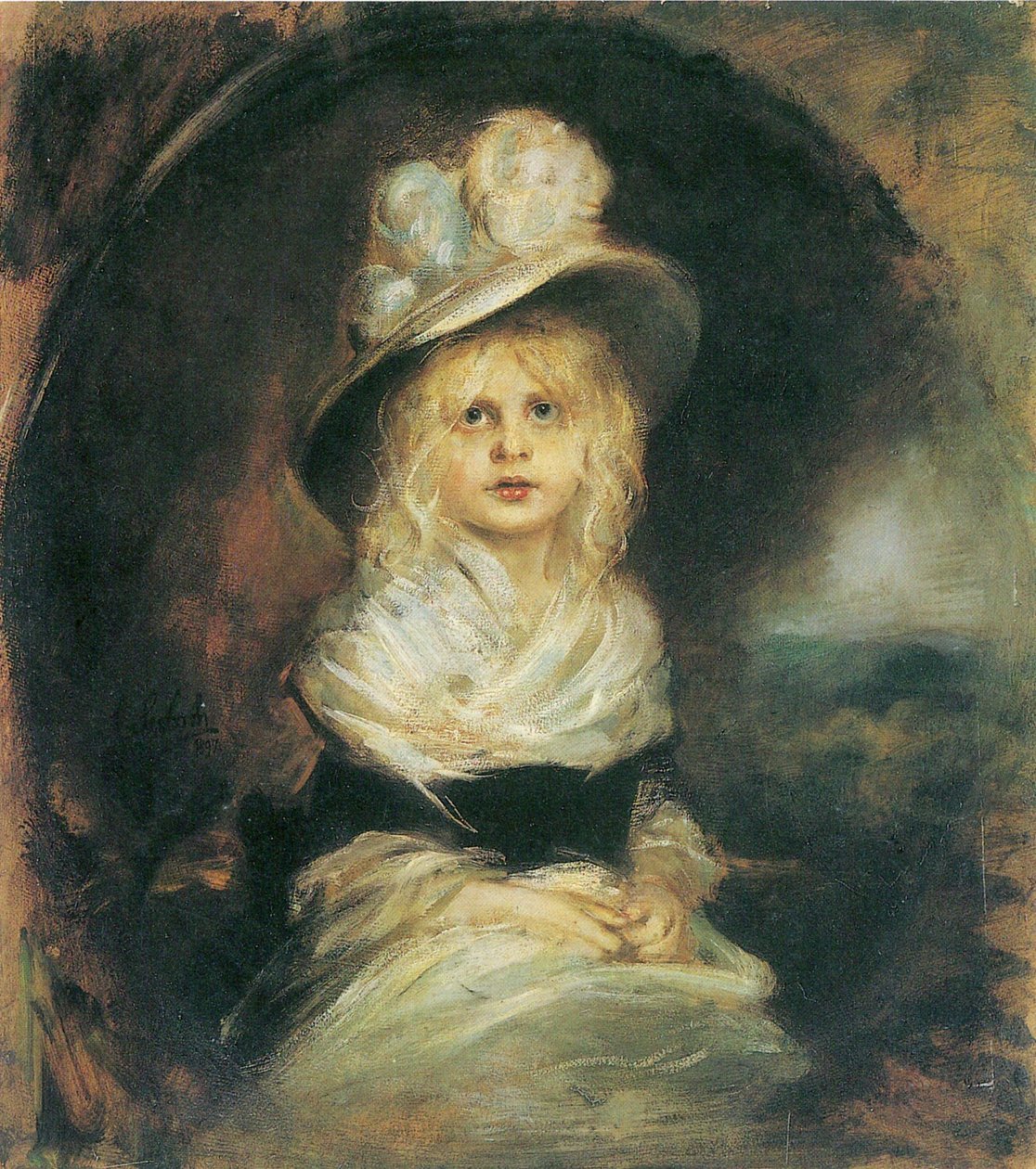 Marion Lenbach av Franz von Lenbach