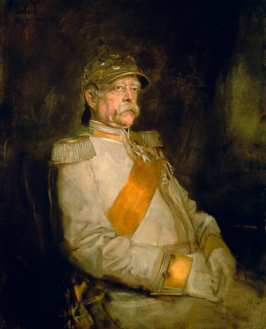 Otto Fürst Bismarck av Franz von Lenbach
