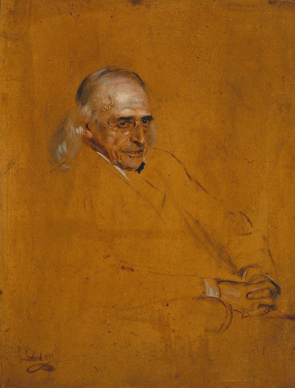 Theodor Mommsen. Studie av Franz von Lenbach