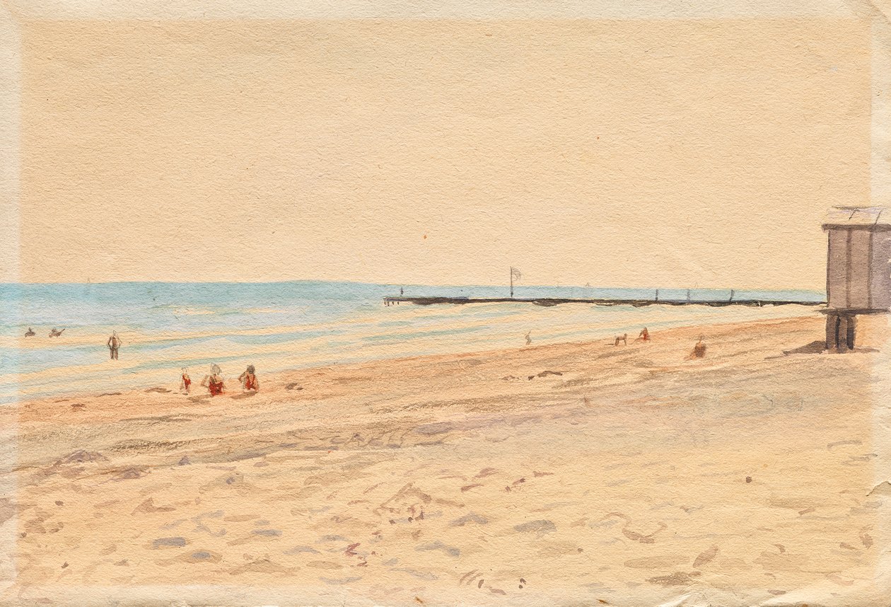 Strandsemester av Franz von Matsch