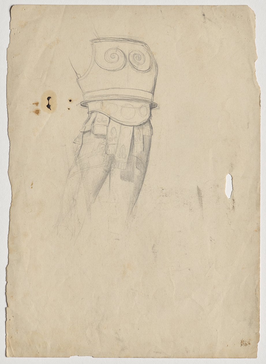 Torso med bröstskydd av Franz von Matsch