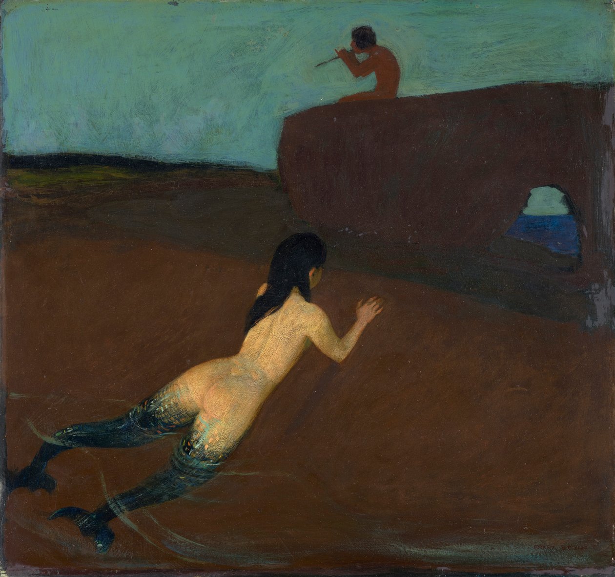 tjuvlyssning av Franz von Stuck