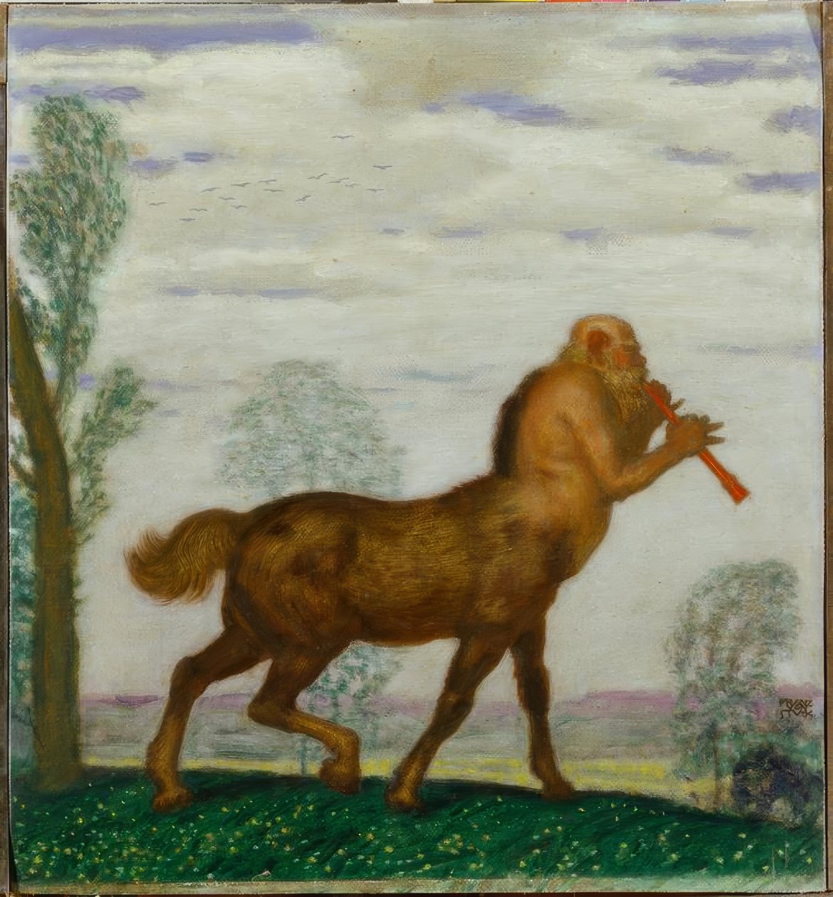 F. v. Stuckatur, vår av Franz von Stuck