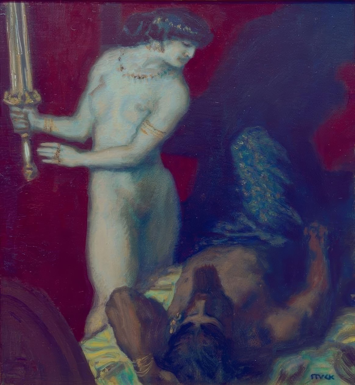 Judith och Holofernes av Franz von Stuck