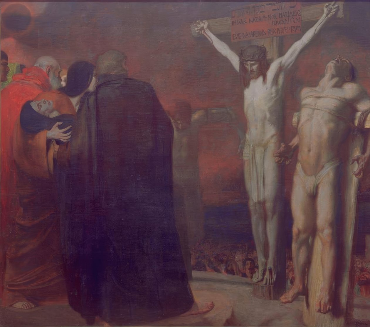 korsfästelse av Franz von Stuck
