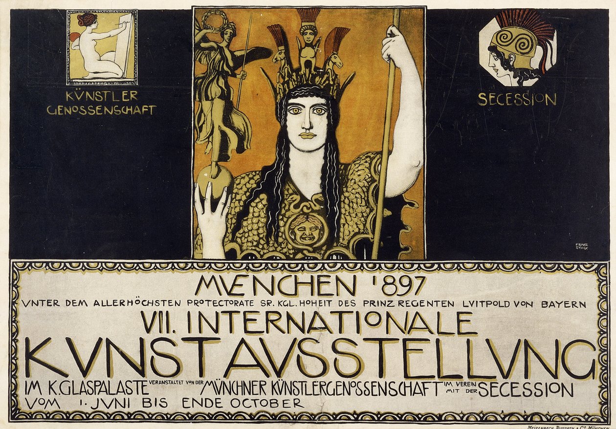 München 1897, VII internationella konstutställning, 1897 av Franz von Stuck