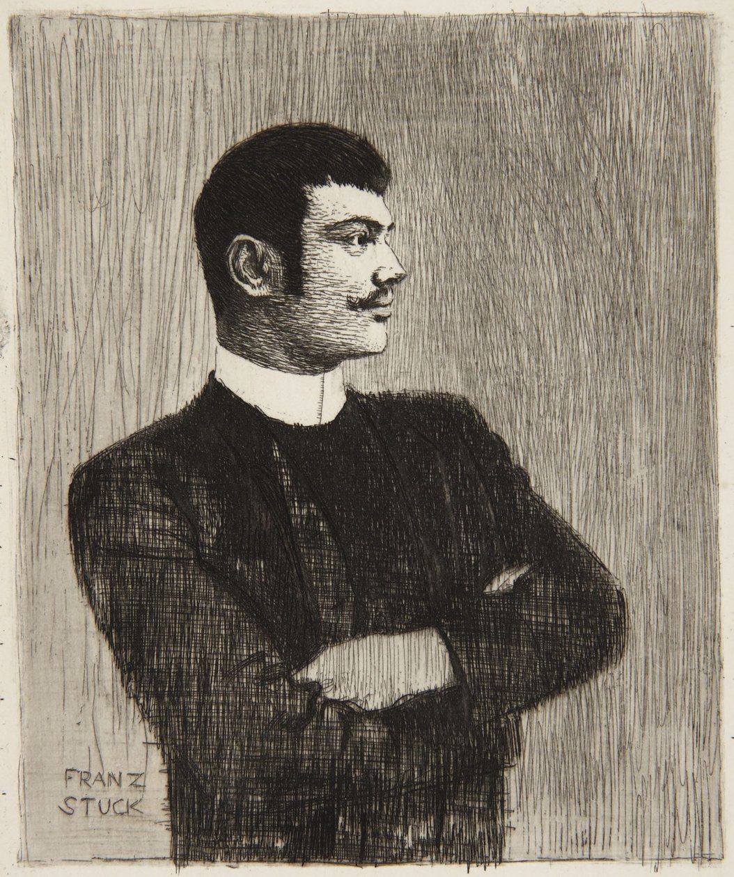 Självporträtt av Franz von Stuck