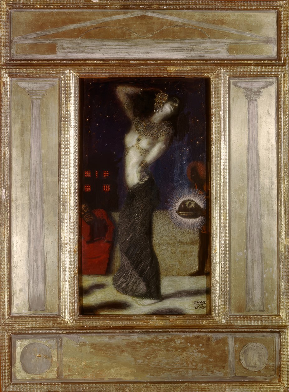 Dansande Salome av Franz von Stuck