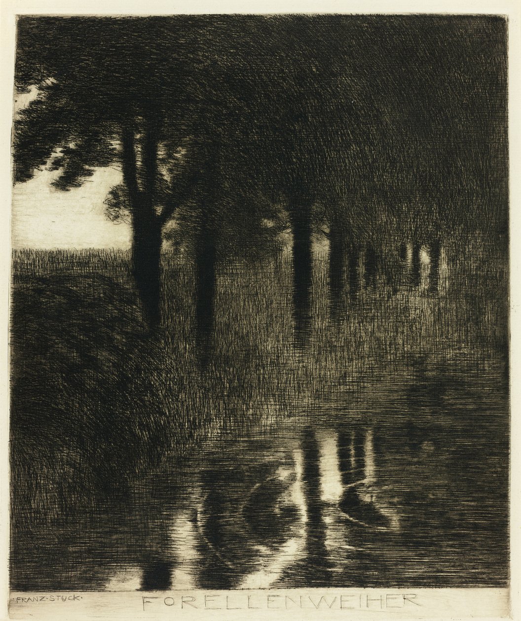 Öringpoolen av Franz von Stuck
