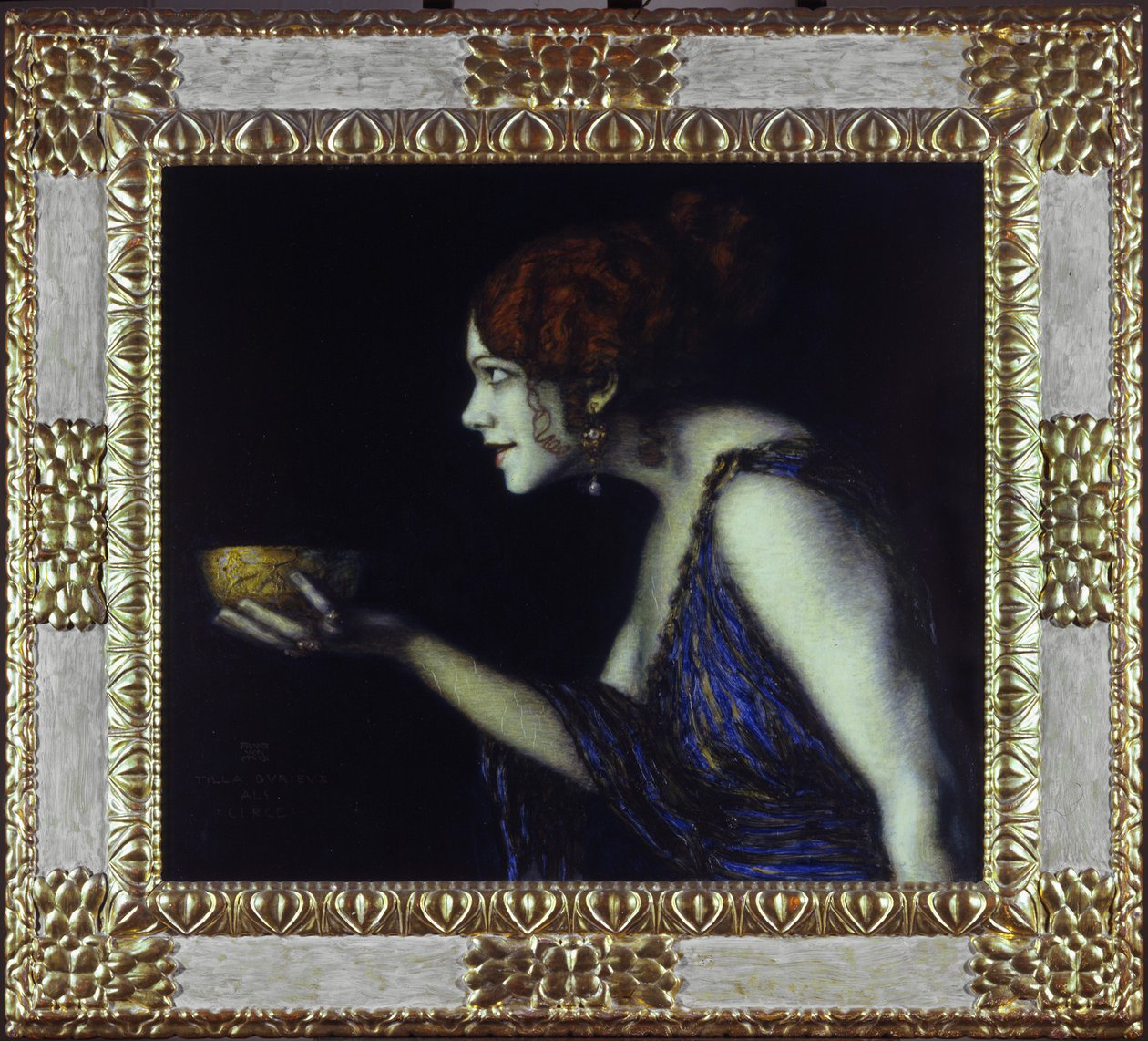Tilla Durieux som Circe av Franz von Stuck