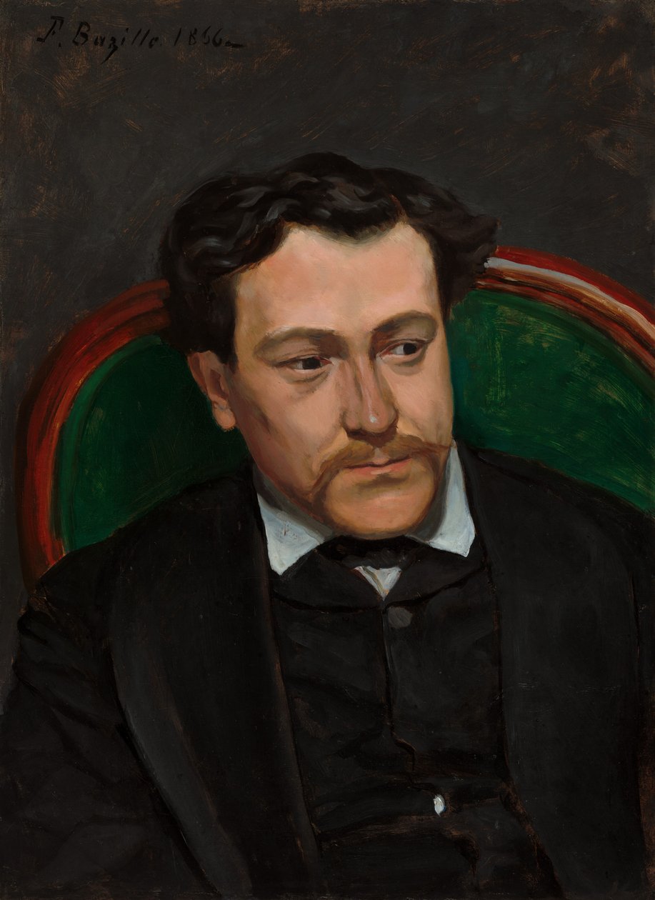Edouard Blau, troligen 1869. av Frédéric Bazille