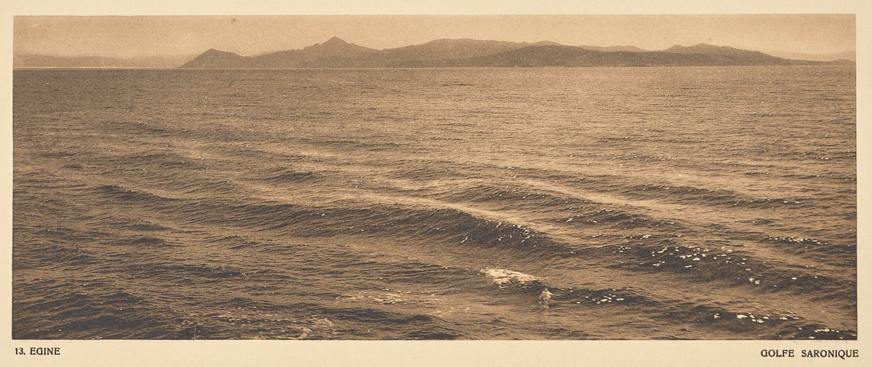 Aegina. Saroniska viken av Frédéric Boissonnas