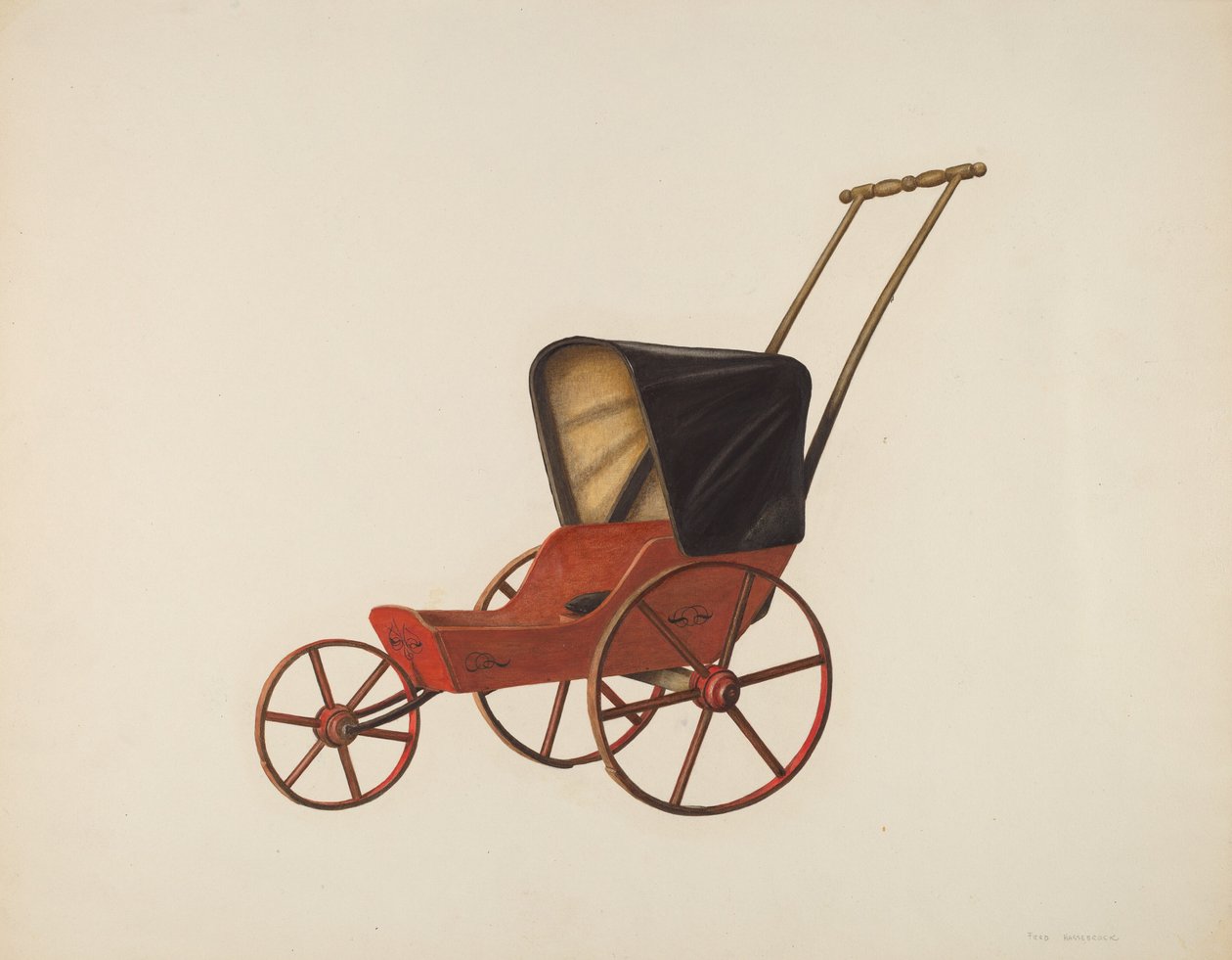 Barnvagn av Fred Hassebrock