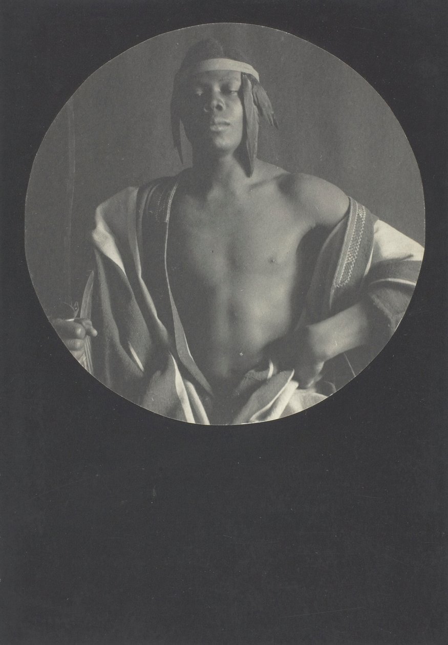 Etiopisk monark, 1897, tryckt ca. 1902. av Fred Holland Day