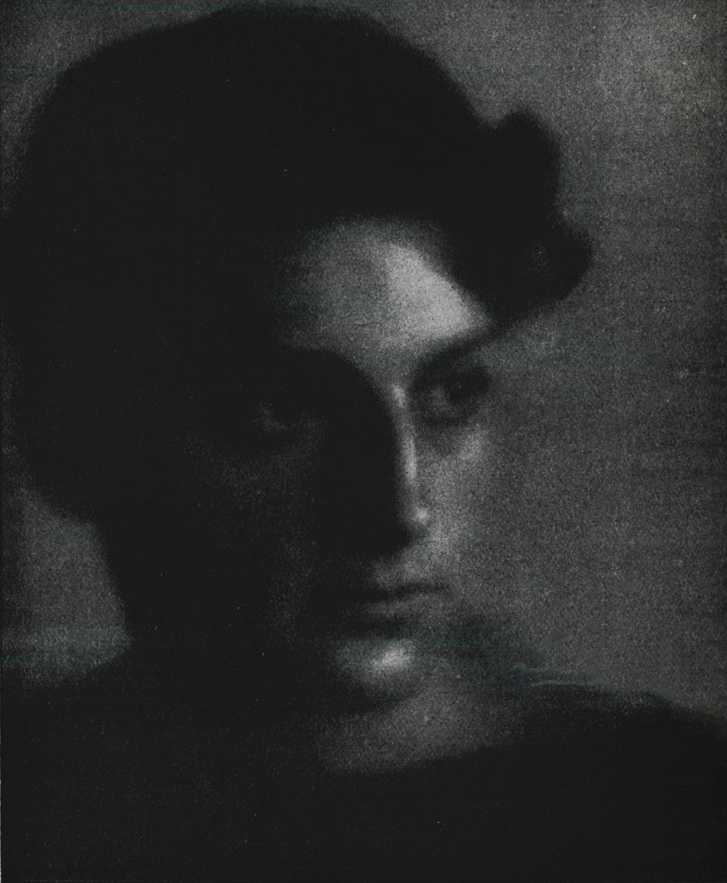 Mans huvud, c1903 av Fred Holland Day