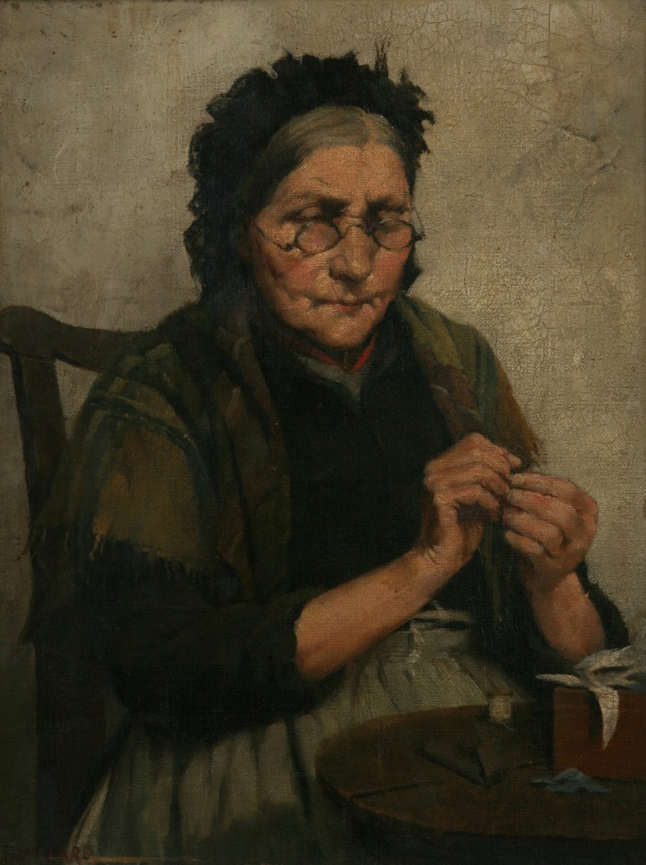 Livets tråd löper jämnt, 1885 av Fred Millard