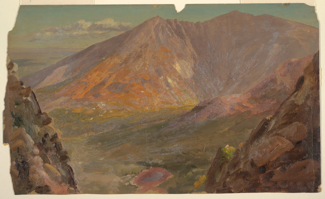 Mt. Katahdin, Great Basin från South Turner Mountain av Frederic Edwin Church