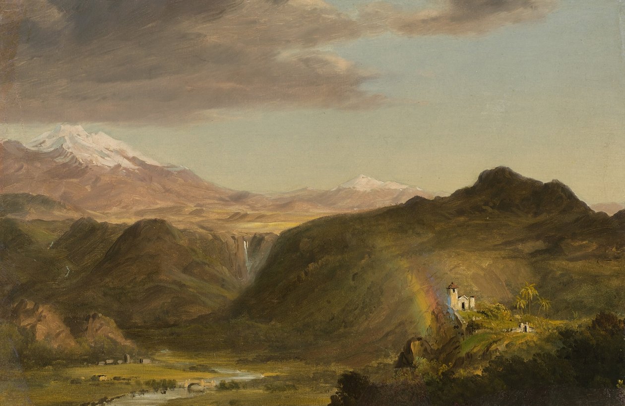 Sydamerikanskt landskap av Frederic Edwin Church