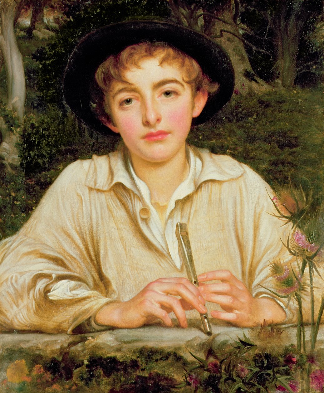 Rustik musik av Frederic Leighton