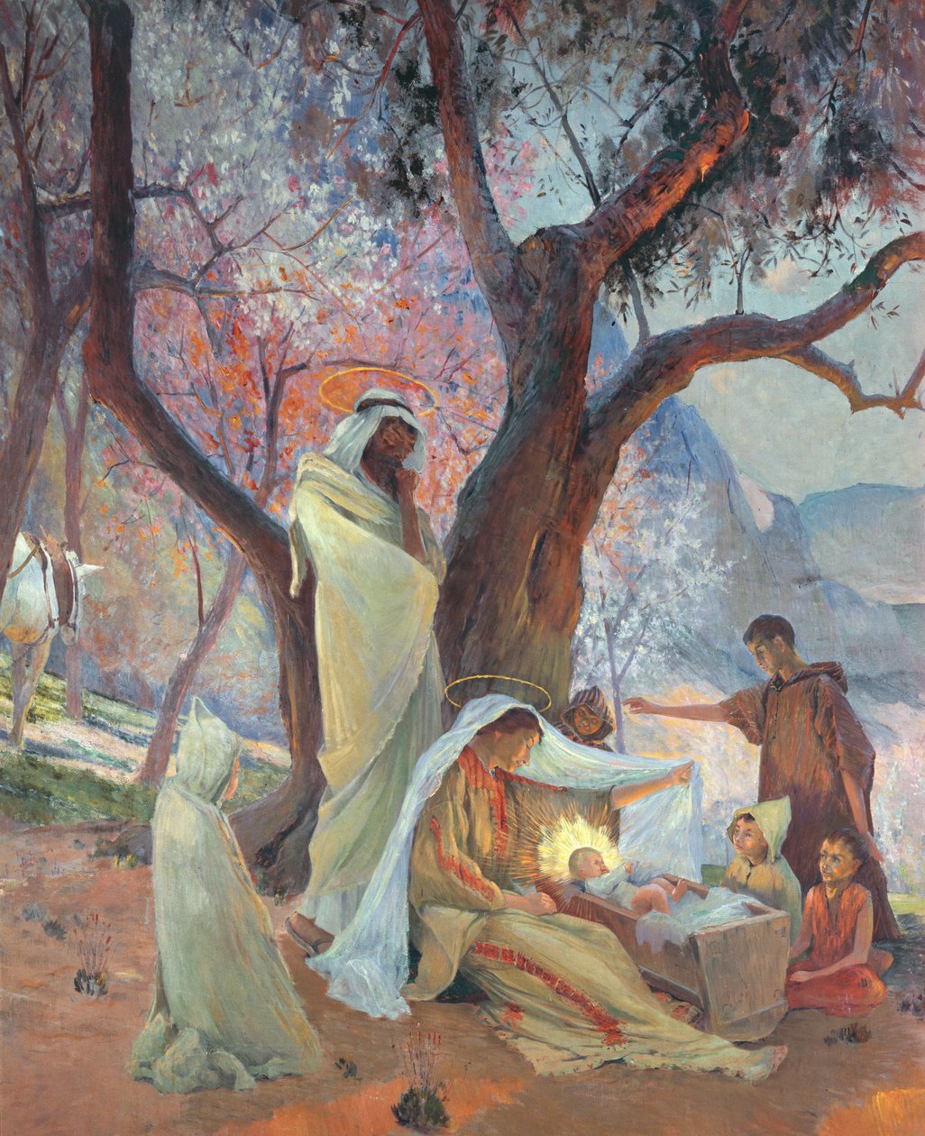 Födelse, 1917 av Frederic Montenard