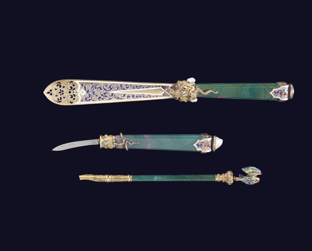 Napoleon III-mål som krävs av ämbetet, c.1864-66 av Frederic Jules Rudolphi