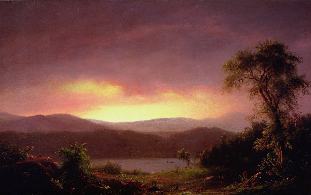 A Catskill Landscape, ca 1858-60 av Frederic Edwin Church
