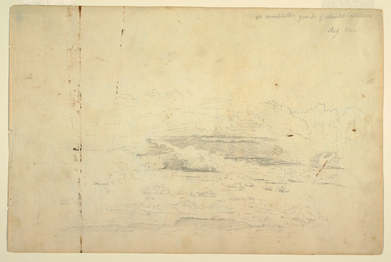 Molnstudier av Frederic Edwin Church