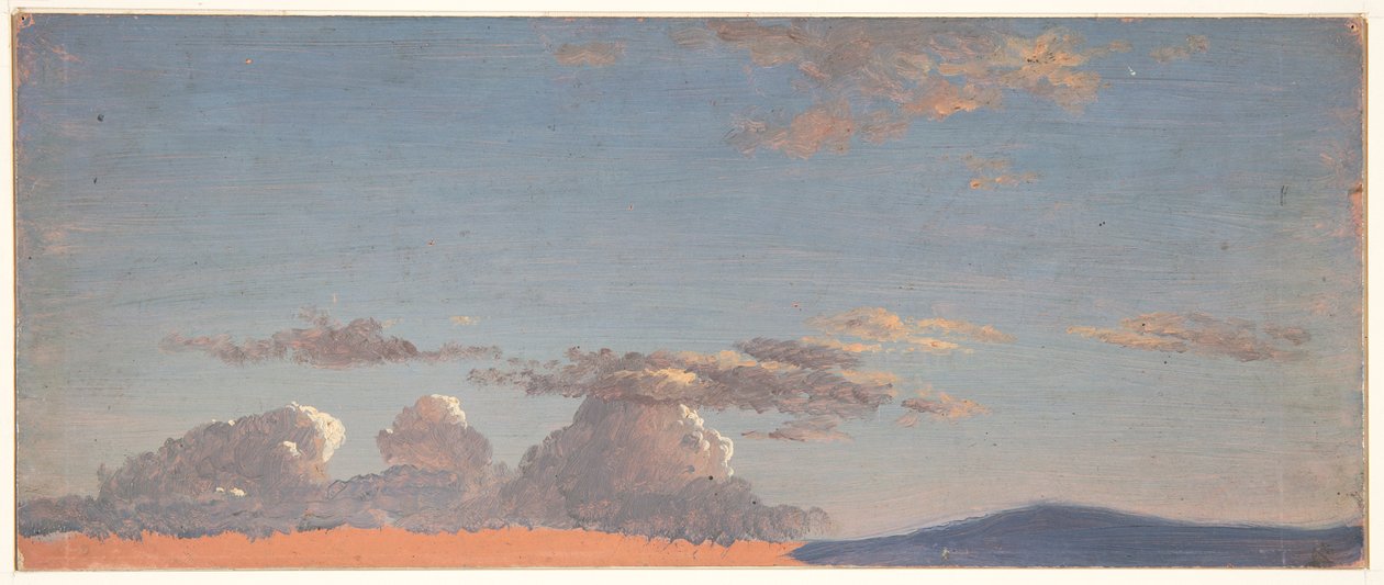 Molnstudie av Frederic Edwin Church