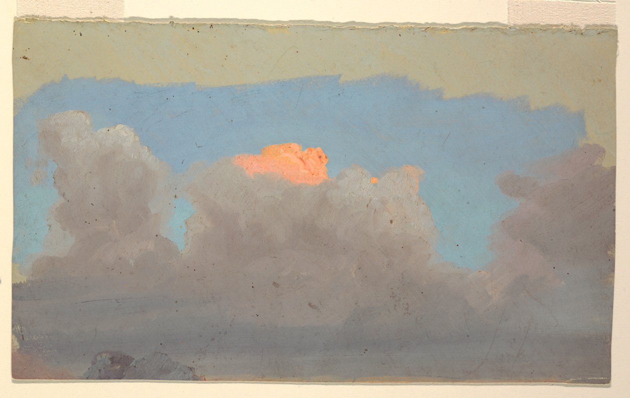 Molnstudie av Frederic Edwin Church