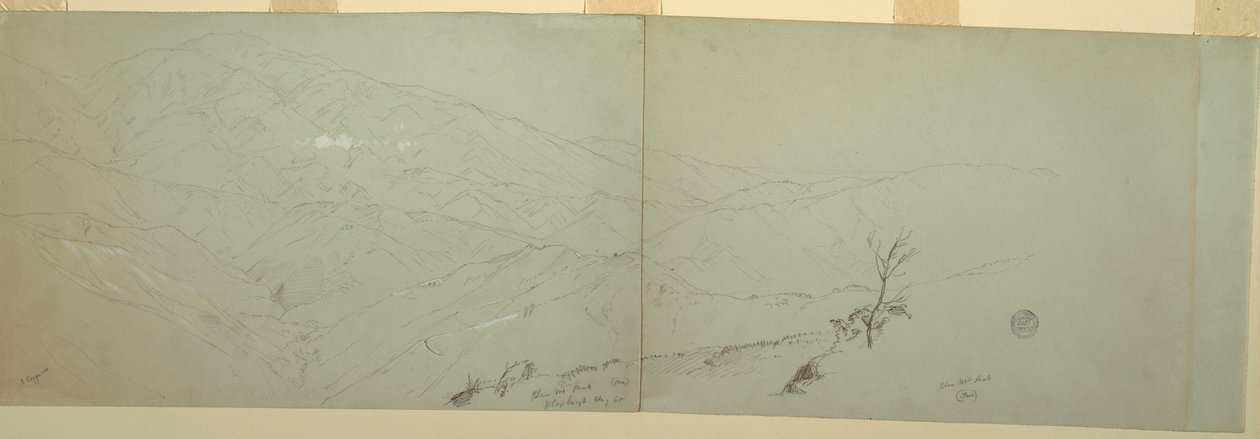 Teckning, Skisser, Bloxburgh, Jamaica, 1865 av Frederic Edwin Church