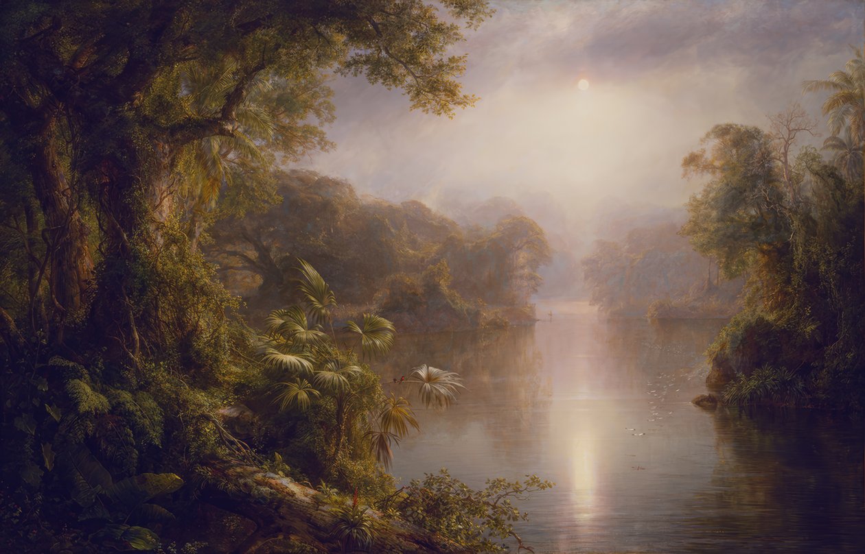 El Rio de Luz (Ljusets flod) av Frederic Edwin Church
