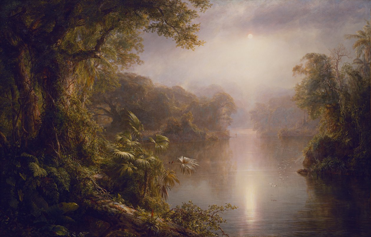 El Rio de Luz (Ljusets flod) av Frederic Edwin Church