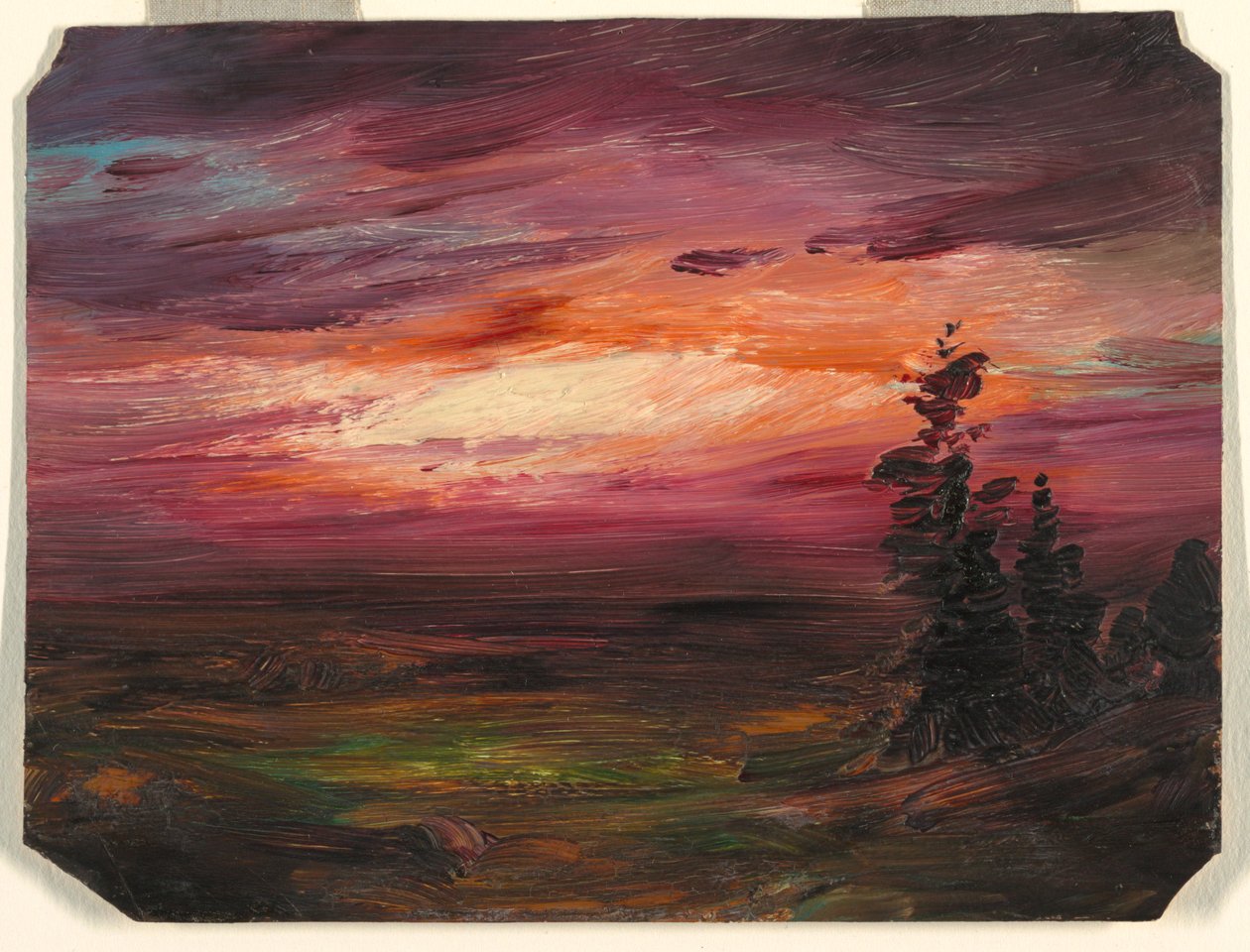 Kvällsskymning av Frederic Edwin Church