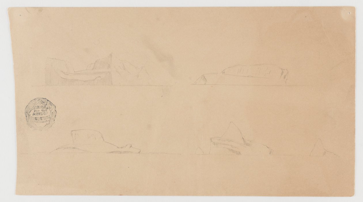 Flytande isberg av Frederic Edwin Church