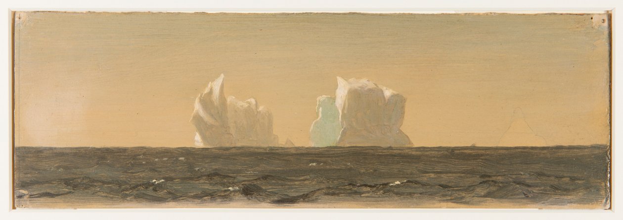 Flytande isberg av Frederic Edwin Church