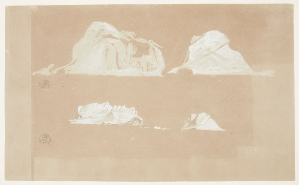 Flytande isberg av Frederic Edwin Church