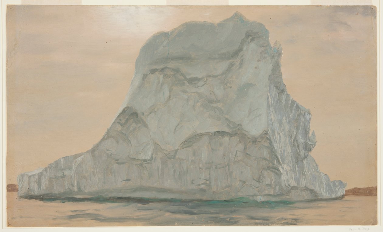 Grått isberg av Frederic Edwin Church