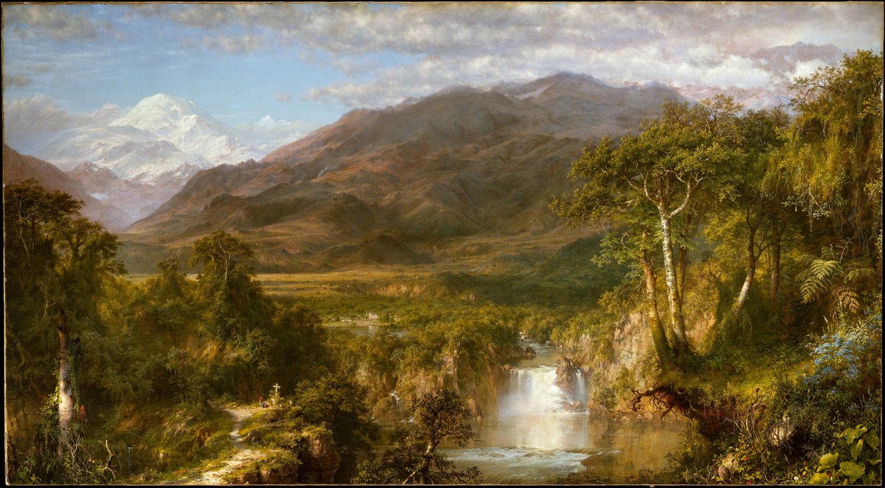 Andernas hjärta av Frederic Edwin Church