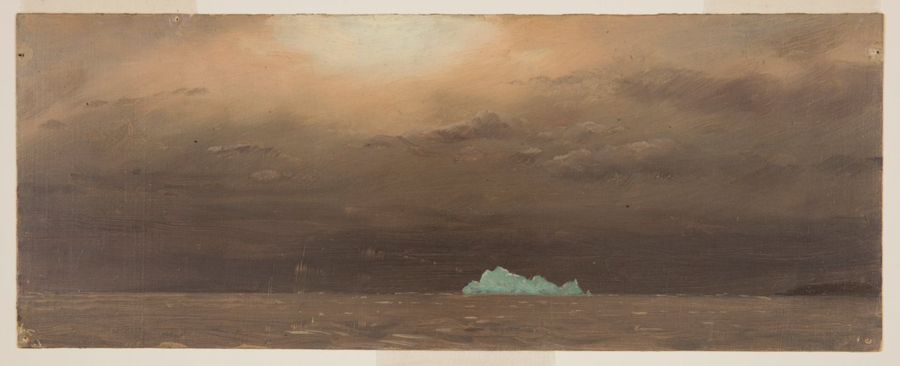 Isberg, Battle Harbour, Labrador av Frederic Edwin Church