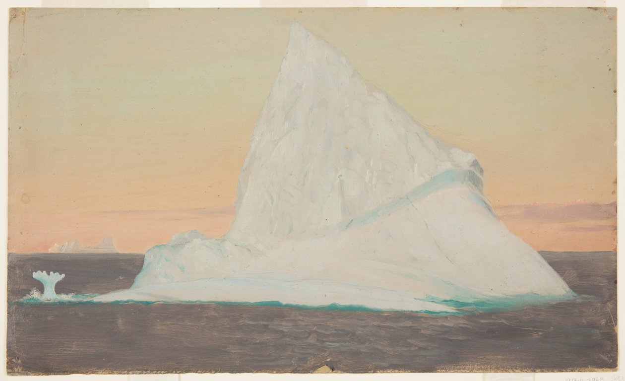 Isberg och isblomma av Frederic Edwin Church