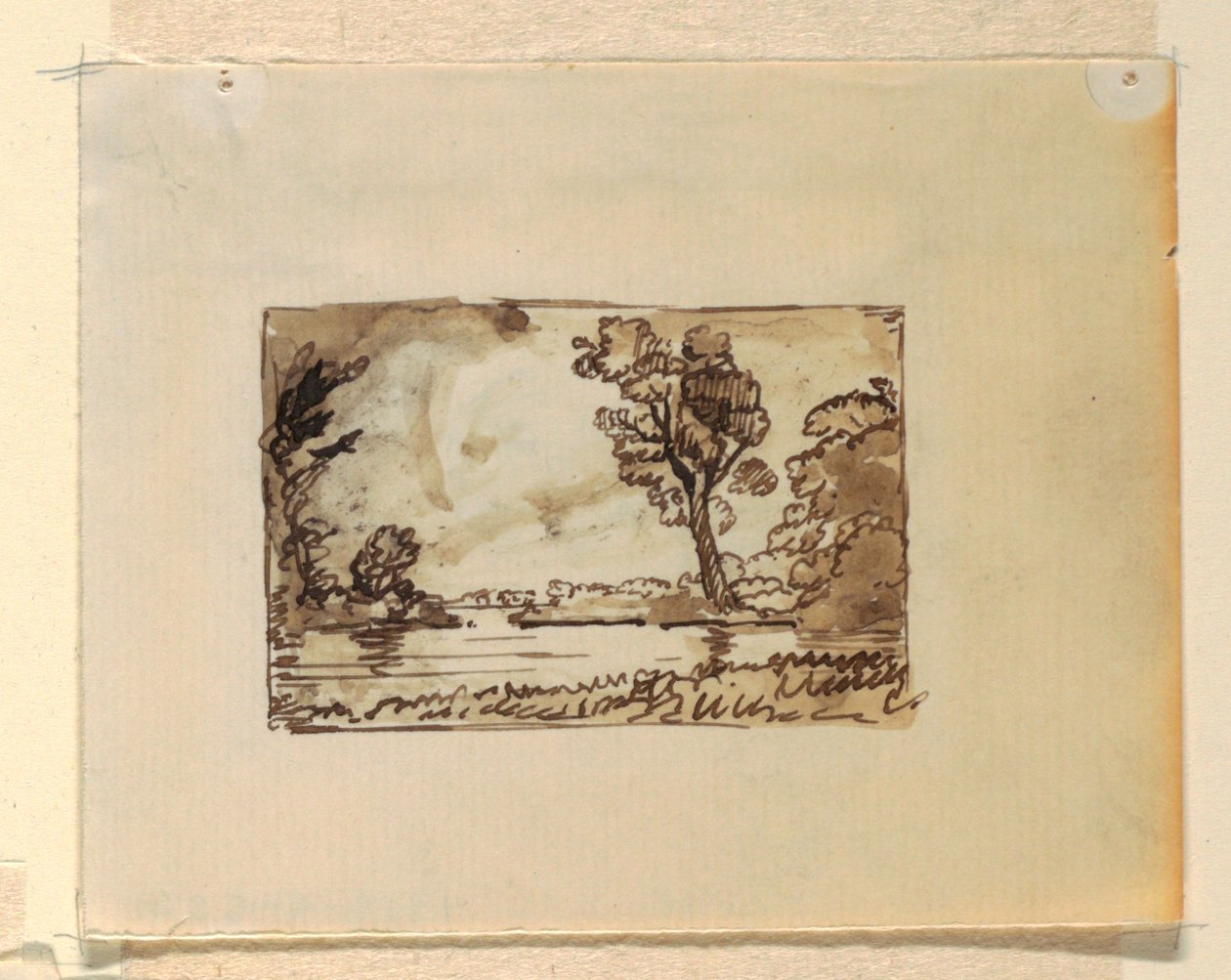 Imaginary Landscape med av Frederic Edwin Church
