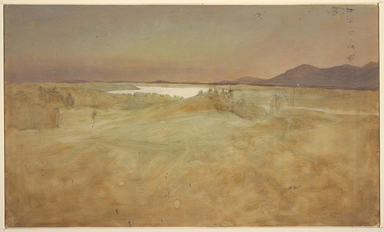 Ser från Olana, sydvästra över Hudson Valley av Frederic Edwin Church