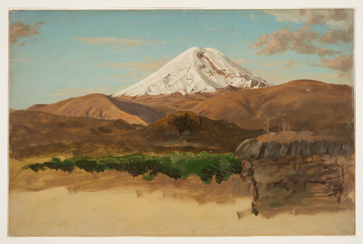 Berget Chimborazo av Frederic Edwin Church