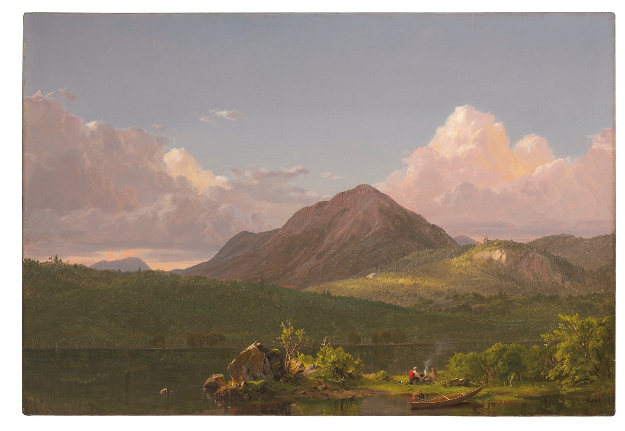 Mount Newport på Mount Desert Island, ca 1851-53 av Frederic Edwin Church