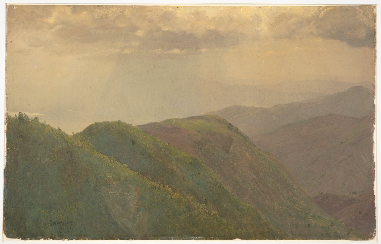 Berg på Jamaica av Frederic Edwin Church