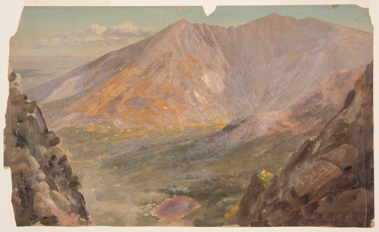 Mt. Katahdin, Great Basin från South Turner Mountain av Frederic Edwin Church
