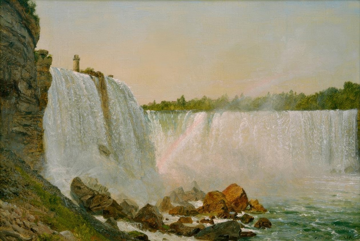 Niagarafallen av Frederic Edwin Church