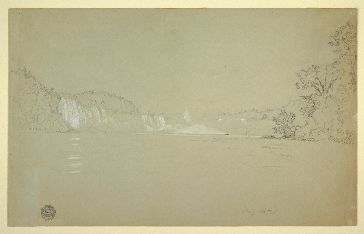 Niagarafallen av Frederic Edwin Church