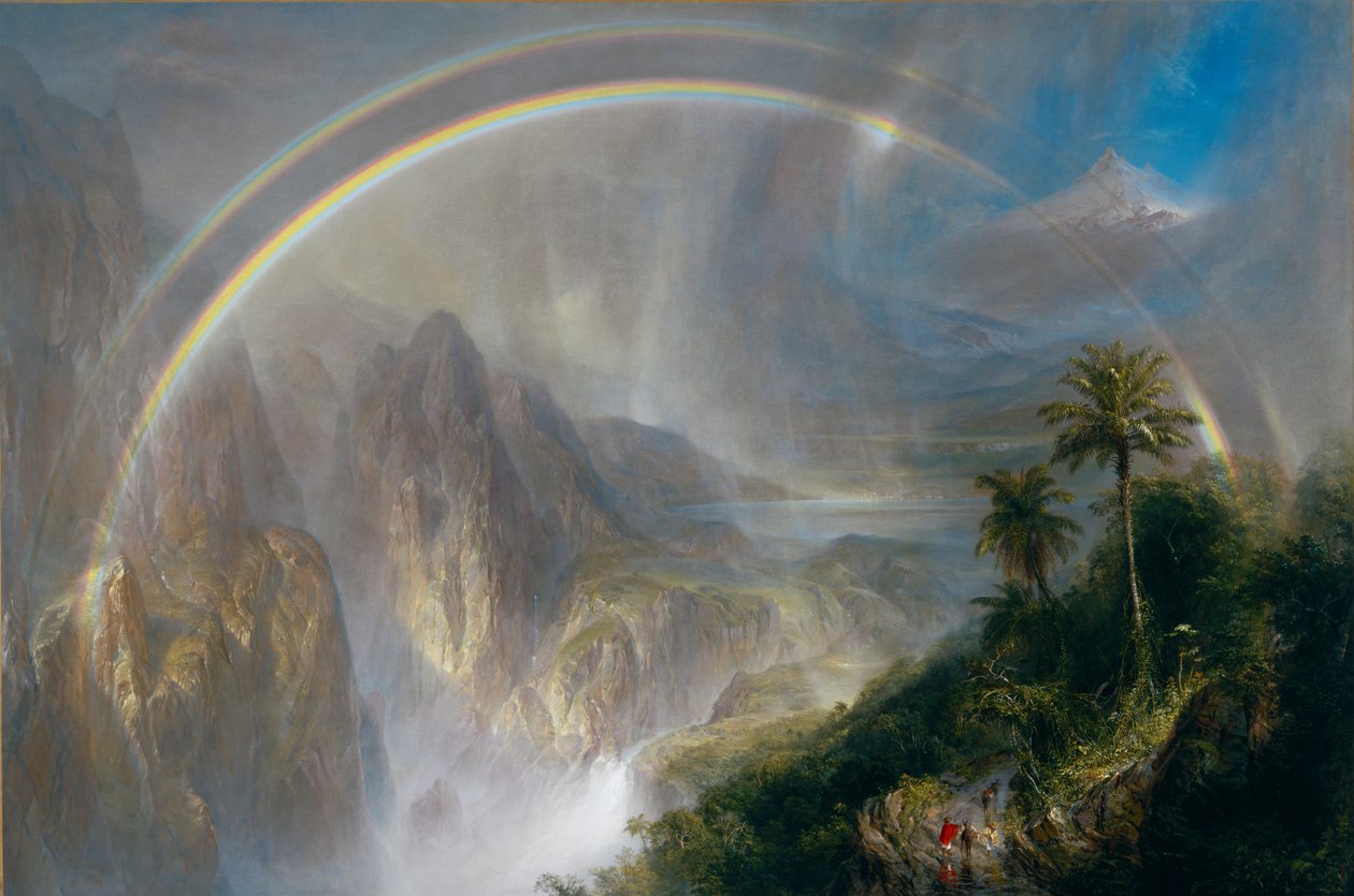 Regnperiod i tropikerna av Frederic Edwin Church