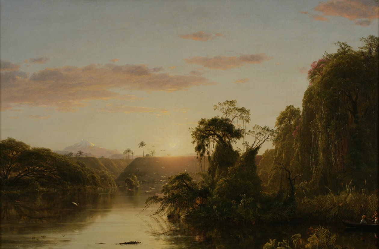 Scen på Magdalena, 1854 av Frederic Edwin Church